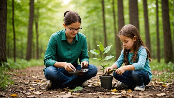 S'impliquer dans l'éducation environnementale : conseils et ressources pour les parents