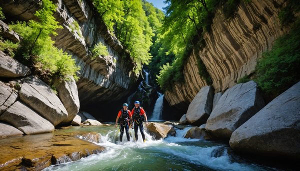 Une expérience nature inoubliable en canyoning en ardèche