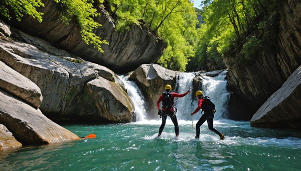 Découvrez les meilleures aventures de canyoning en ardèche